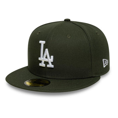 This is a LA Dodgers MLB Dark Green 59FIFTY Fitted Cap 4