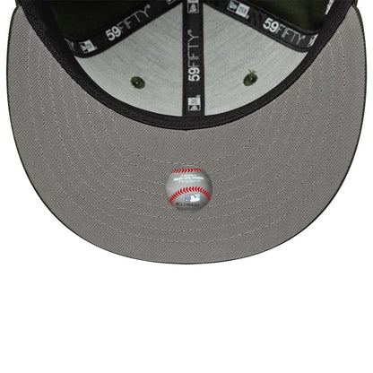 This is an LA Dodgers MLB World Series Dark Green 59FIFTY Fitted Cap 2
