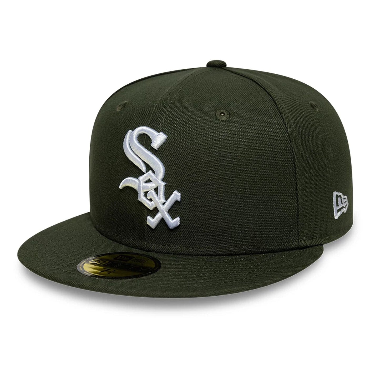 This is a Chicago White Sox MLB Dark Green 59FIFTY Fitted Cap 4