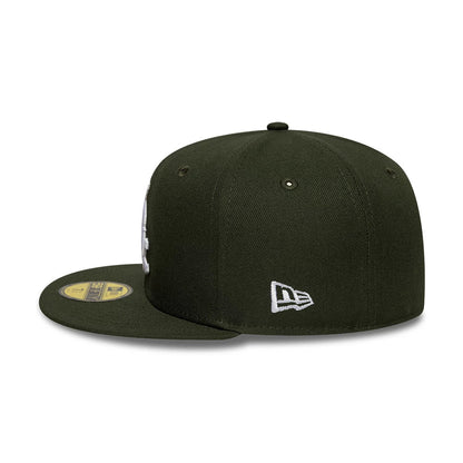 This is a Chicago White Sox Sidepatch MLB Dark Green 59FIFTY Fitted Cap 6