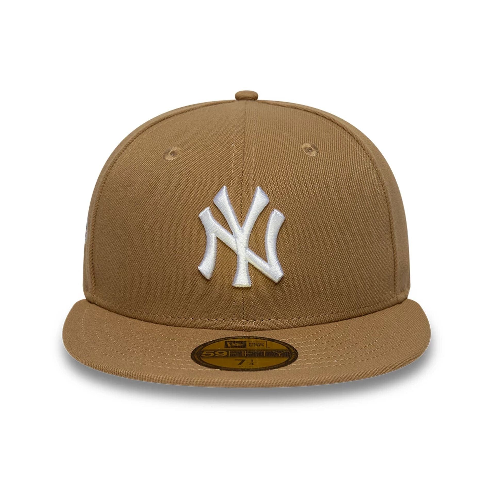 This is a New York Yankees MLB Beige 59FIFTY Fitted Cap 2