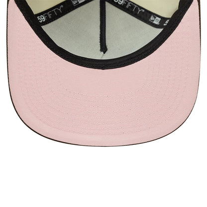 This is a  New Era Cream 59FIFTY A-Frame Fitted Cap 2