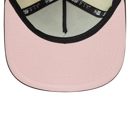 This is a  New Era Cream 59FIFTY A-Frame Fitted Cap 2
