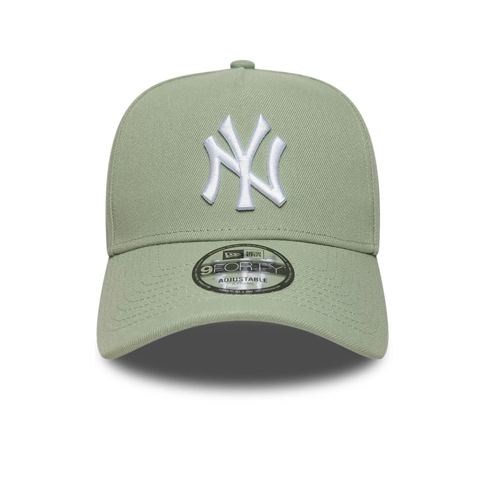 This is a New York Yankees MLB Pastel Green 9FORTY A-Frame Adjustable Cap 2