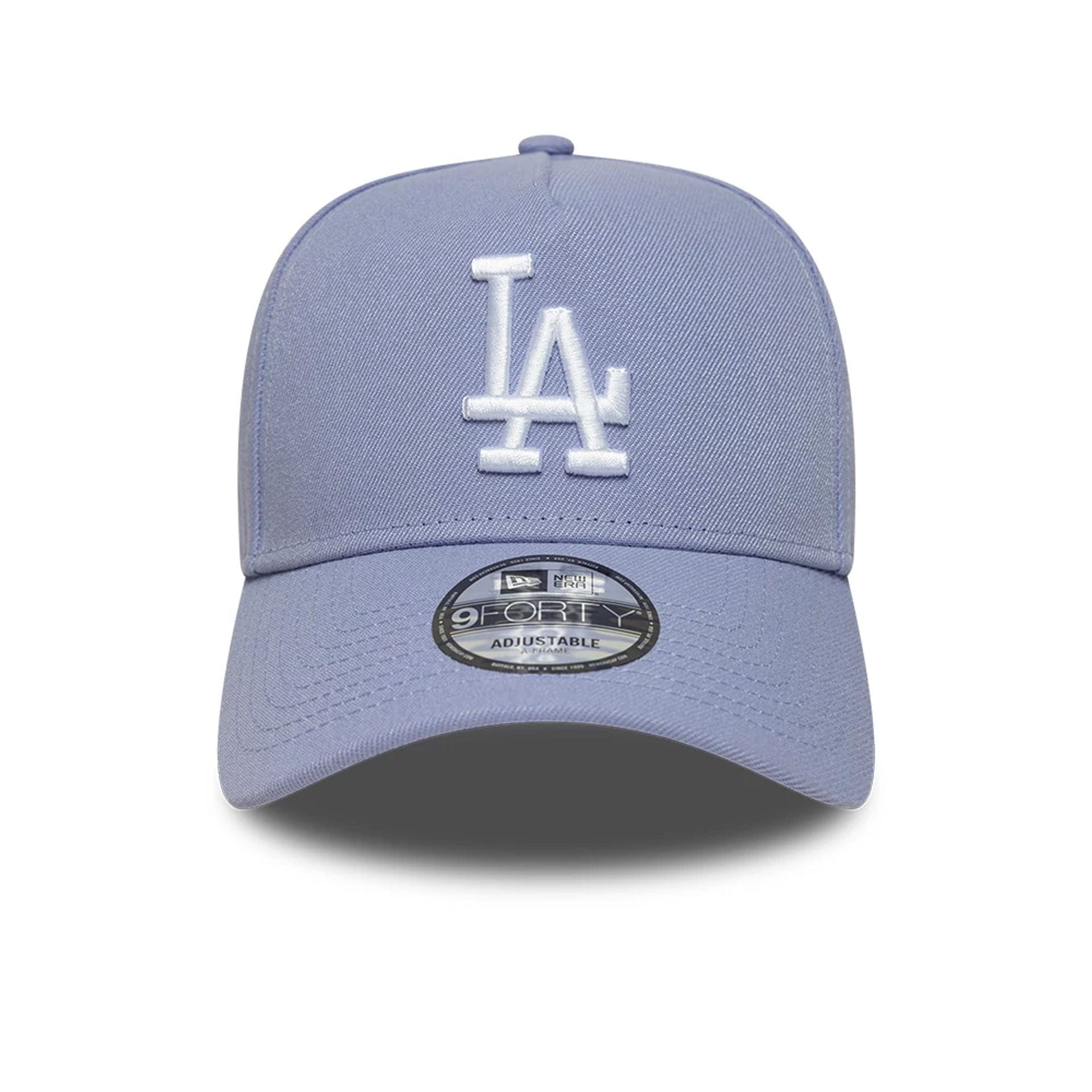 This is a LA Dodgers MLB Pastel Purple 9FORTY A-Frame Adjustable Cap 2