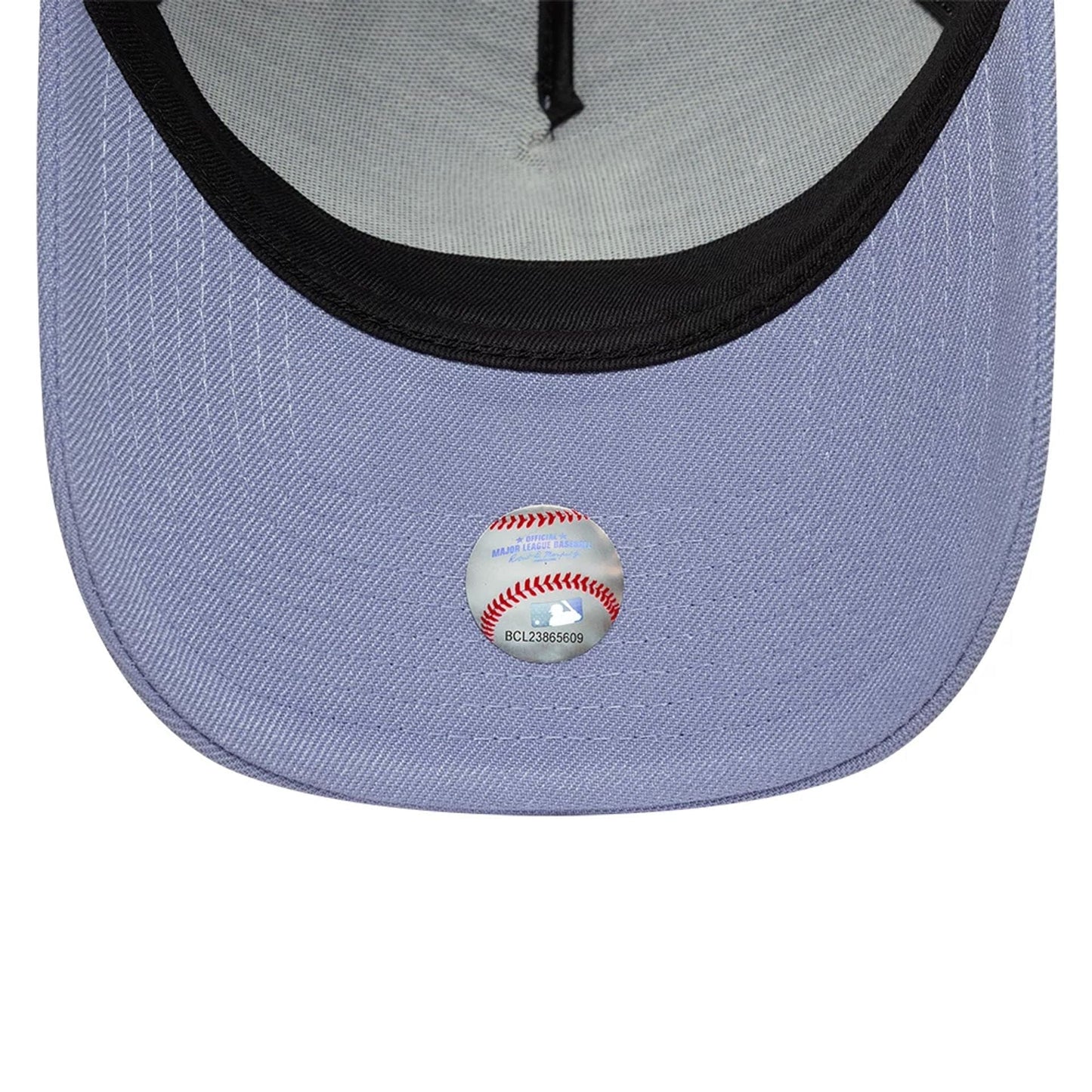 This is a LA Dodgers MLB Pastel Purple 9FORTY A-Frame Adjustable Cap 5
