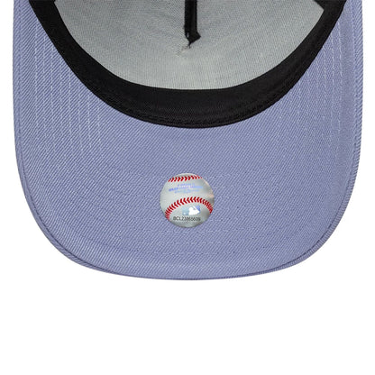 This is a LA Dodgers MLB Pastel Purple 9FORTY A-Frame Adjustable Cap 5