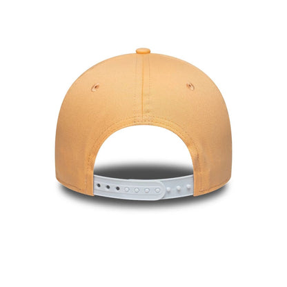 This is a New York Yankees MLB Pastel Orange 9FORTY A-Frame Adjustable Cap 4