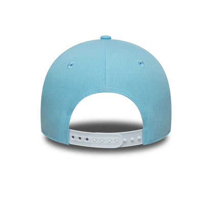 This is a New York Yankees MLB Pastel Blue 9FORTY A-Frame Adjustable Cap 4