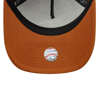 This is a New York Yankees MLB Brown 9FORTY A-Frame Adjustable Cap 7