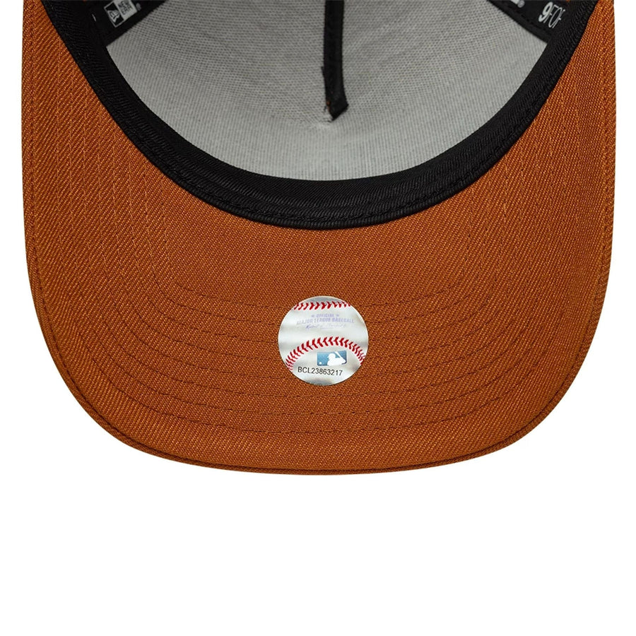 This is a LA Dodgers MLB Brown 9FORTY A-Frame Adjustable Cap 7