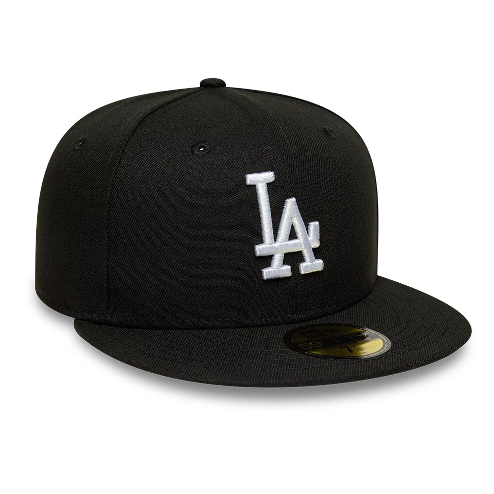 This is a LA Dodgers MLB Black 59FIFTY Fitted Cap 4