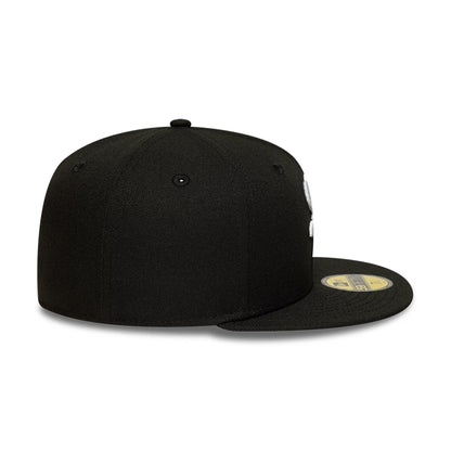 This is a Chicago White Sox MLB Black 59FIFTY Fitted Cap 7