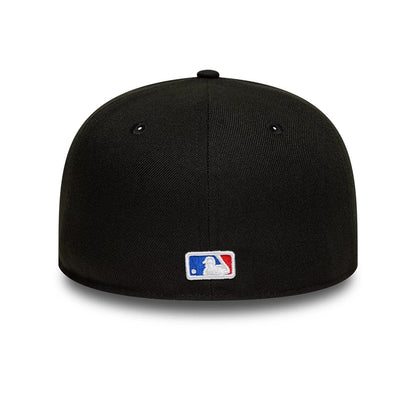 This is a Atlanta Braves MLB Black 59FIFTY Fitted Cap 5