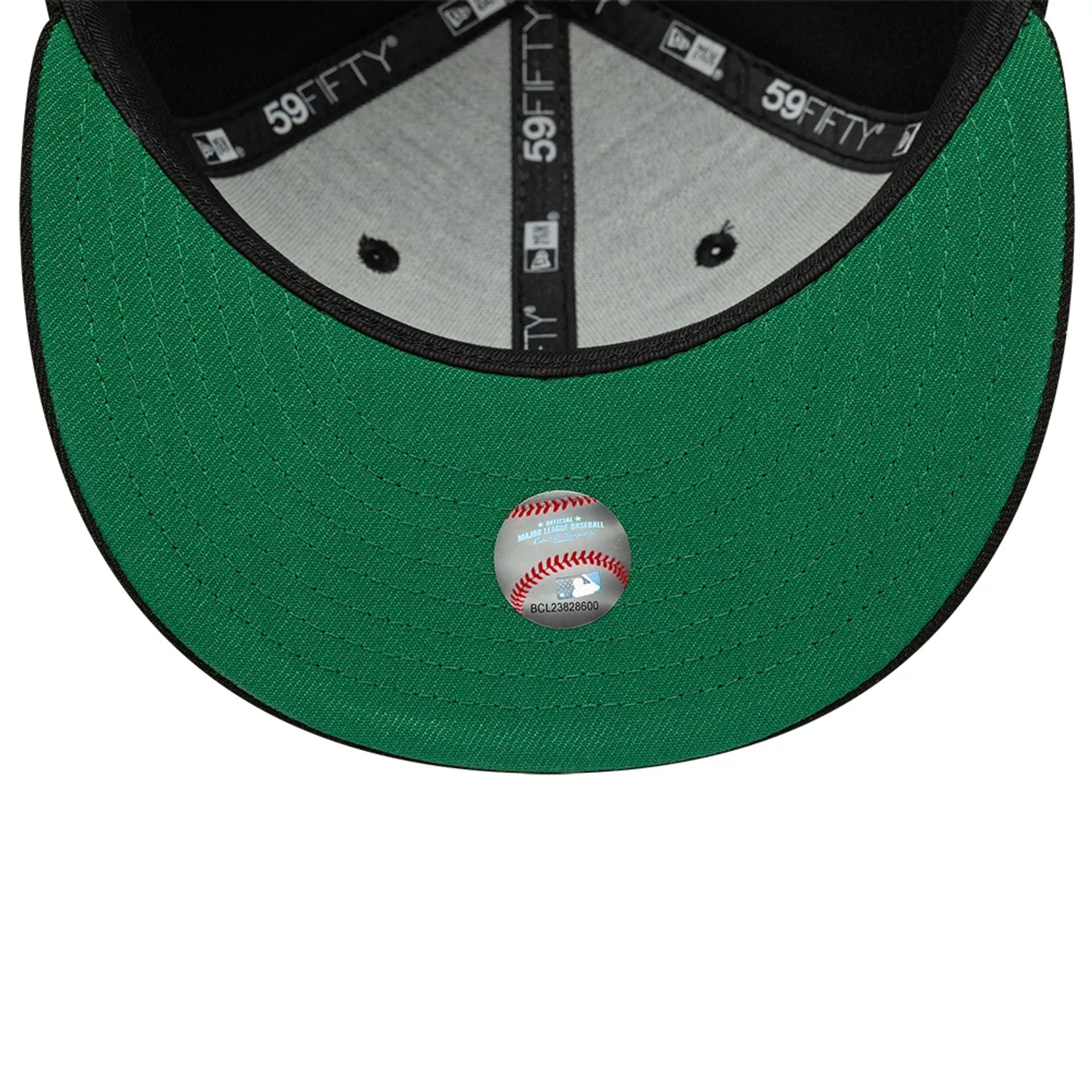 This is a Atlanta Braves MLB Black 59FIFTY Fitted Cap 2