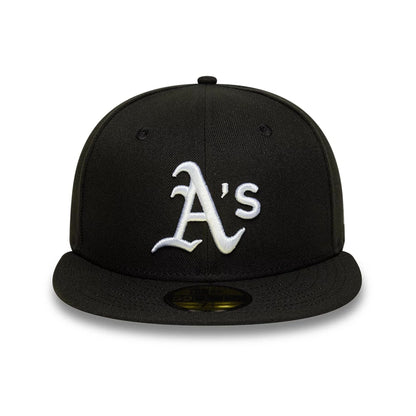 This is a Oakland Athletics MLB Black 59FIFTY Fitted Cap 3