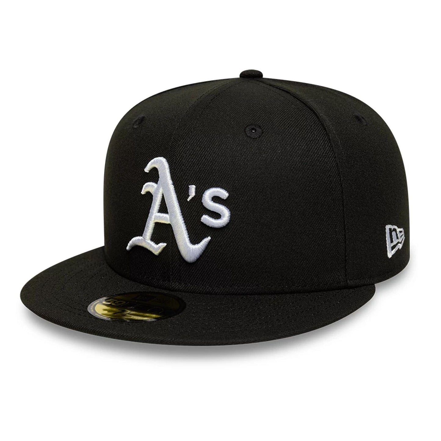 This is a Oakland Athletics MLB Black 59FIFTY Fitted Cap 1