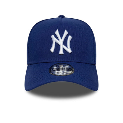 This is a New York Yankees MLB Dark Blue 9FORTY A-Frame Adjustable Cap 2