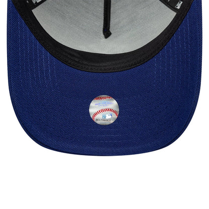 This is a New York Yankees MLB Dark Blue 9FORTY A-Frame Adjustable Cap 5