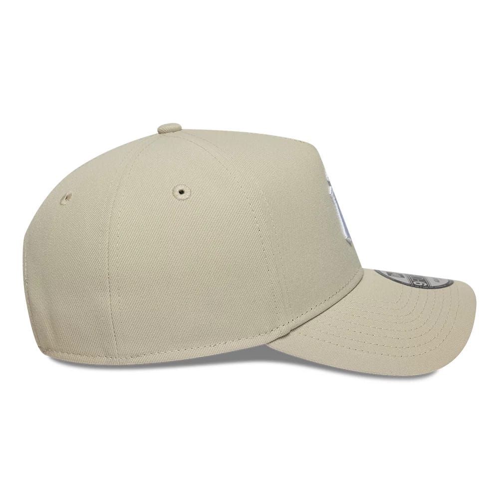 This is a New York Yankees MLB Beige 9FORTY A-Frame Adjustable Cap 7