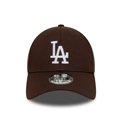 This is a LA Dodgers MLB Dark Brown 39THIRTY Stretch Fit Cap 2