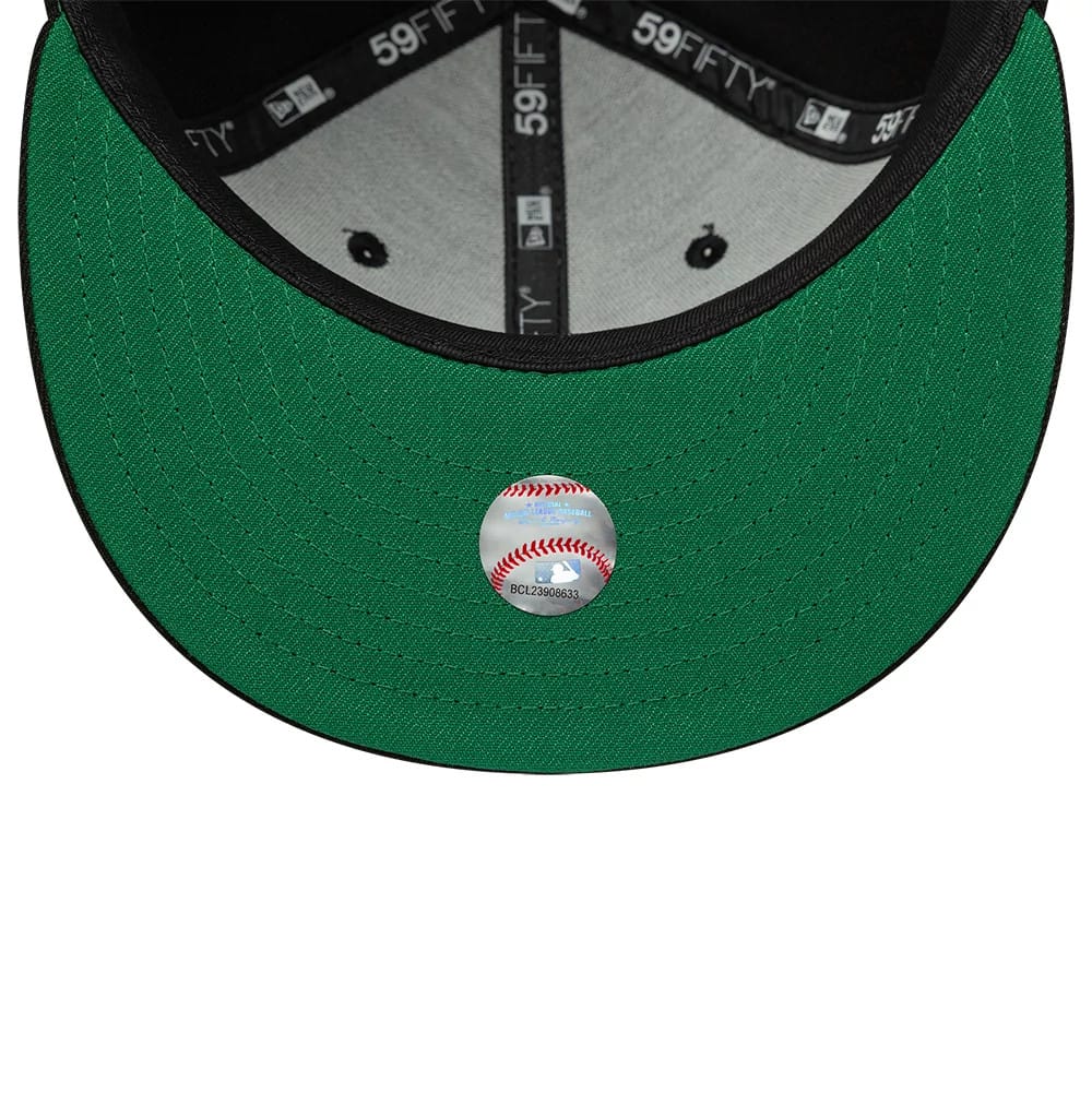 This is a Seattle Mariners MLB Black 59FIFTY Fitted Cap 2