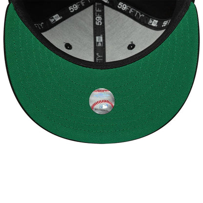 This is a Seattle Mariners MLB Black 59FIFTY Fitted Cap 2
