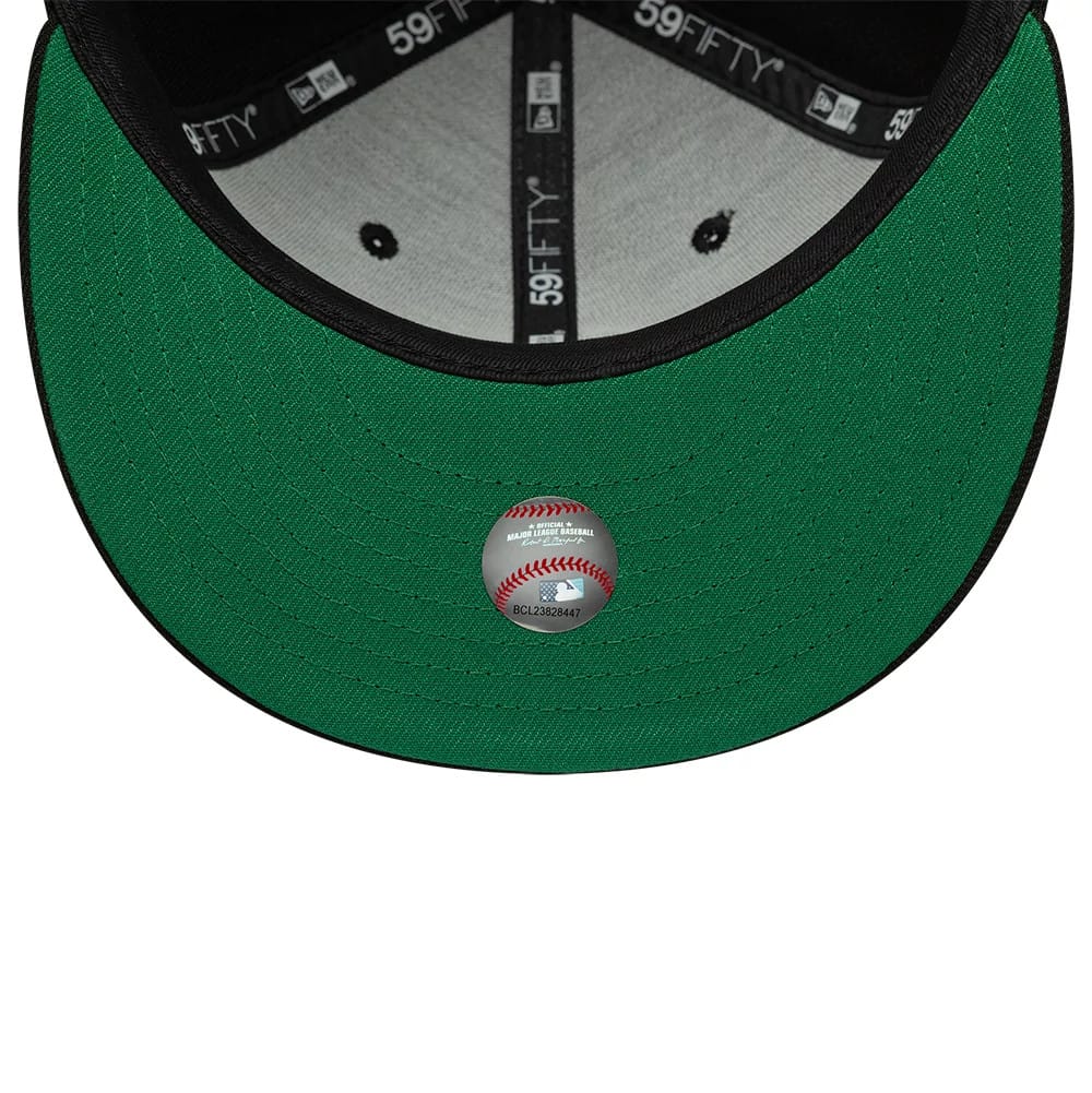 This is a Colorado Rockies MLB Black 59FIFTY Fitted Cap 2