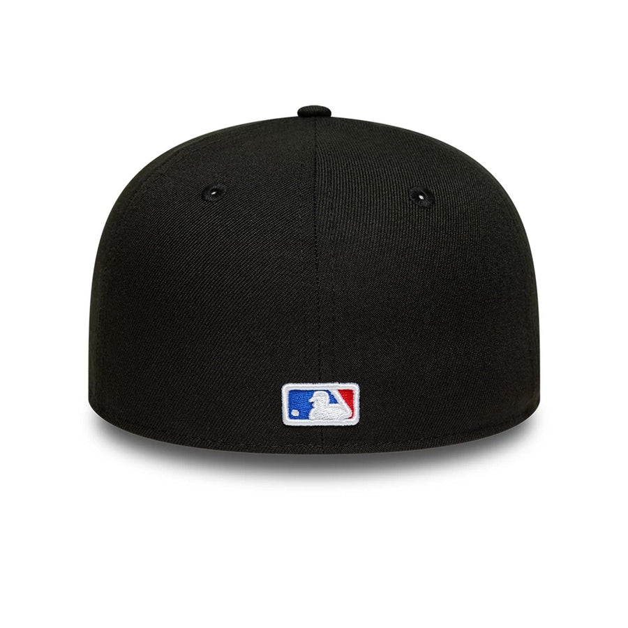 This is a LA Angels MLB Black 59FIFTY Fitted Cap 5