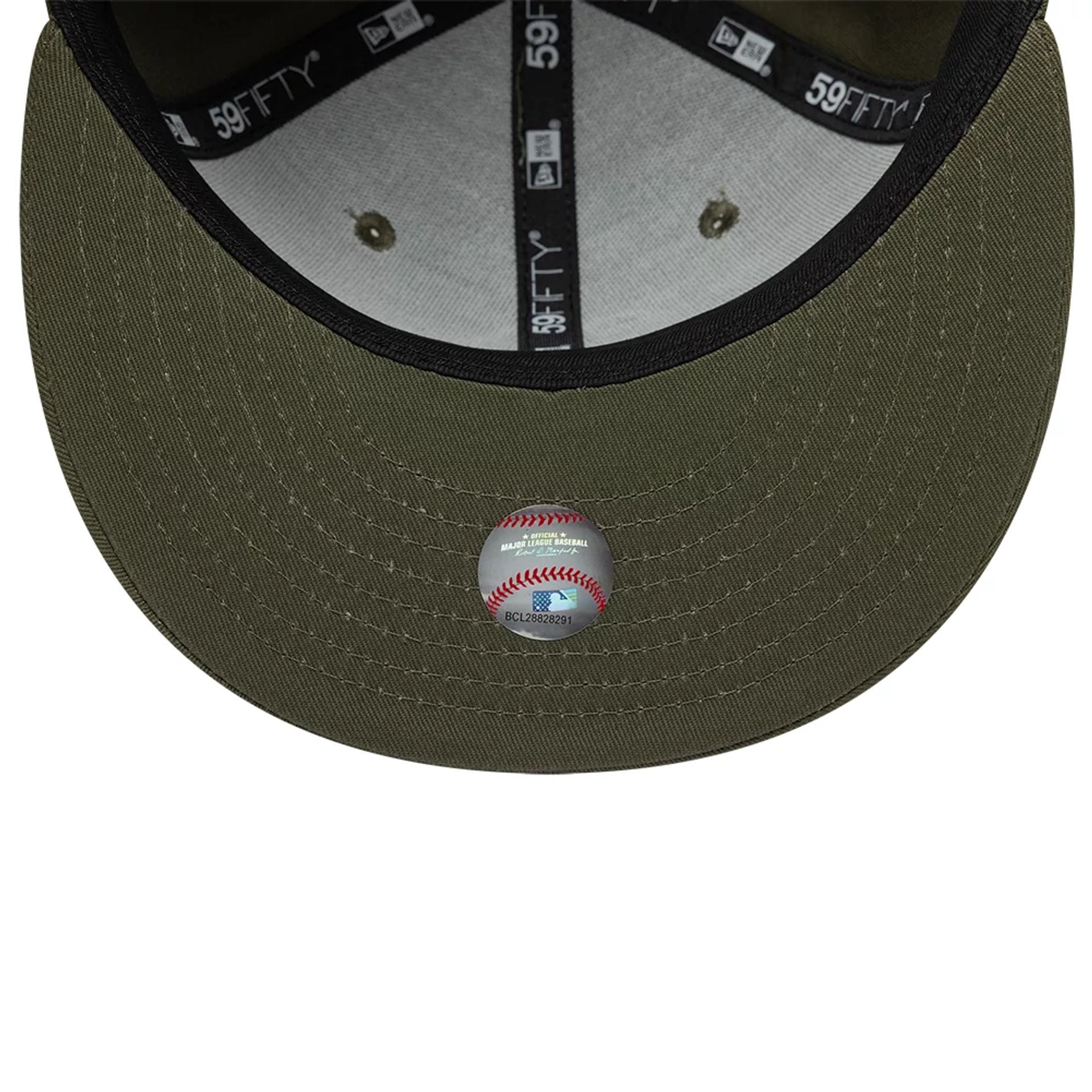 Pictured is this Boston Red Sox MLB Dark Green 59FIFTY Fitted cap. 7