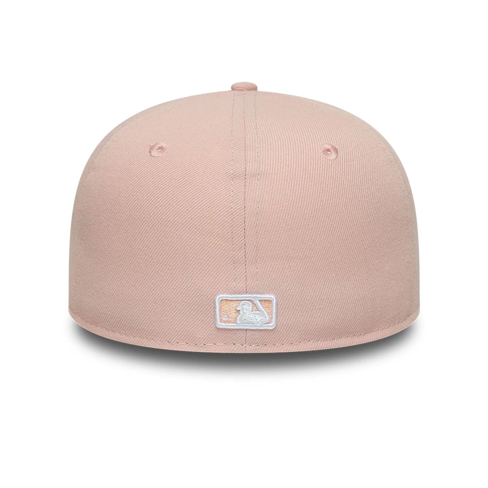 This is a New York Yankees MLB Pastel Pink Low Profile 59FIFTY Fitted Cap 4