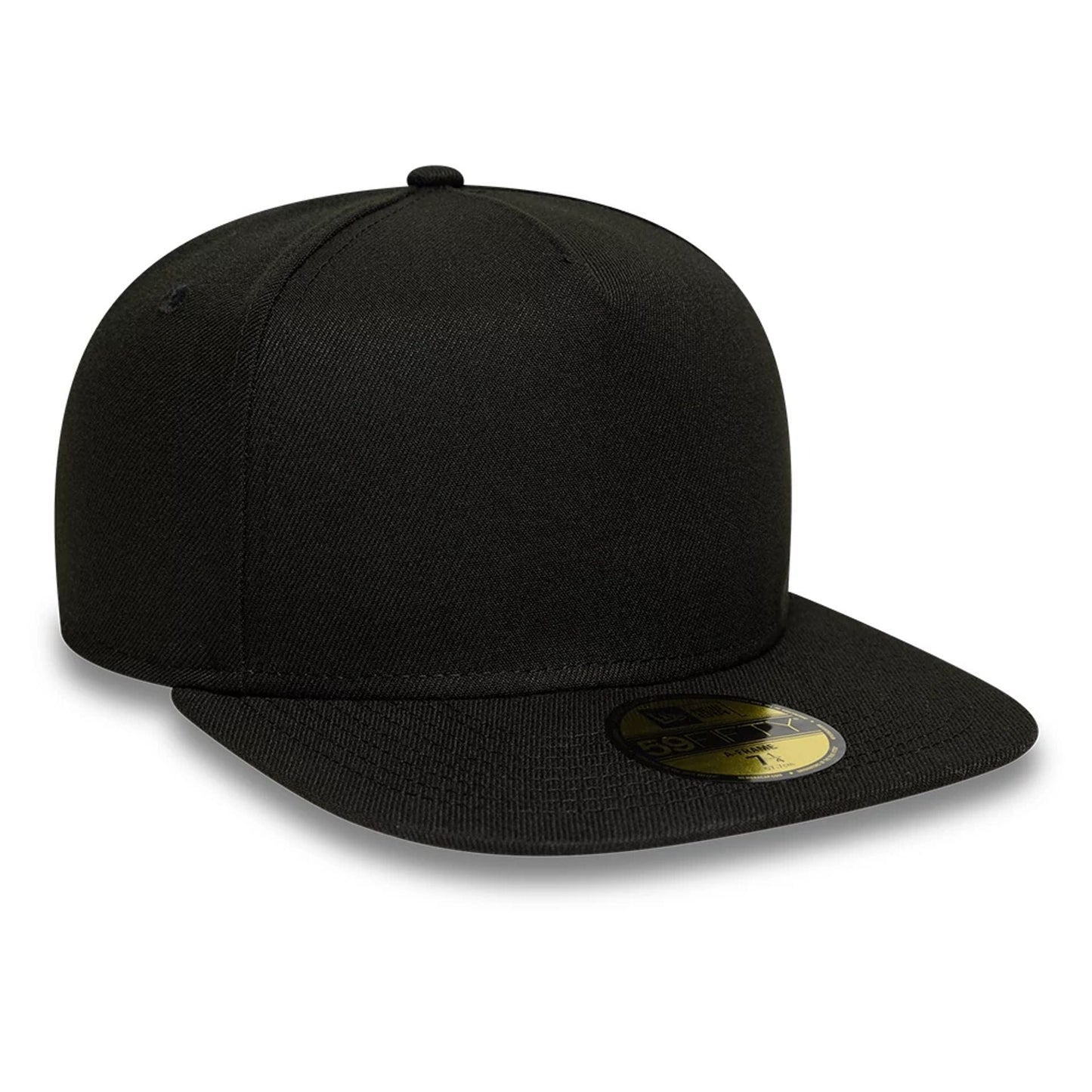 This is a  New Era Black 59FIFTY A-Frame Fitted Cap 3
