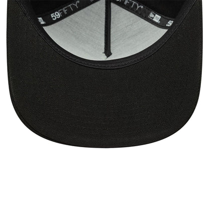 This is a  New Era Black 59FIFTY A-Frame Fitted Cap 7