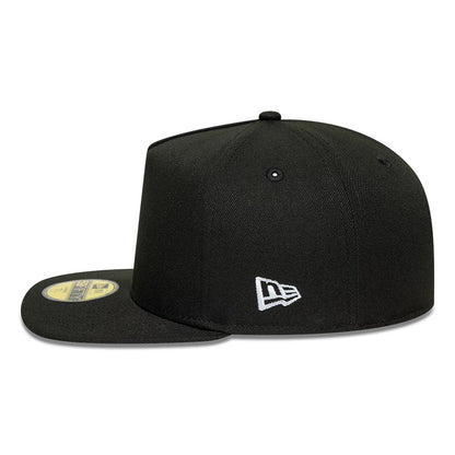 This is a  New Era Black 59FIFTY A-Frame Fitted Cap 4