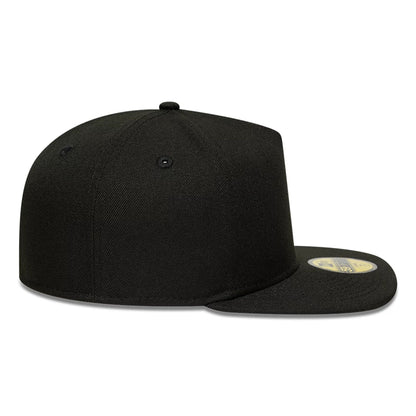 This is a  New Era Black 59FIFTY A-Frame Fitted Cap 5