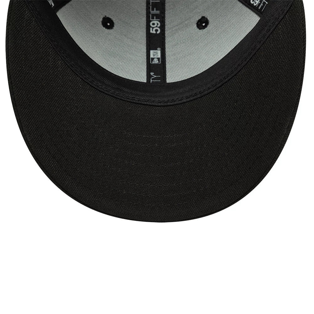 This is a  New Era Black Low Profile 59FIFTY Fitted Cap 7