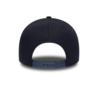 Pictured is this MLB Heart LA Angels 9FORTY A-Frame Adjustable cap in navy. 7