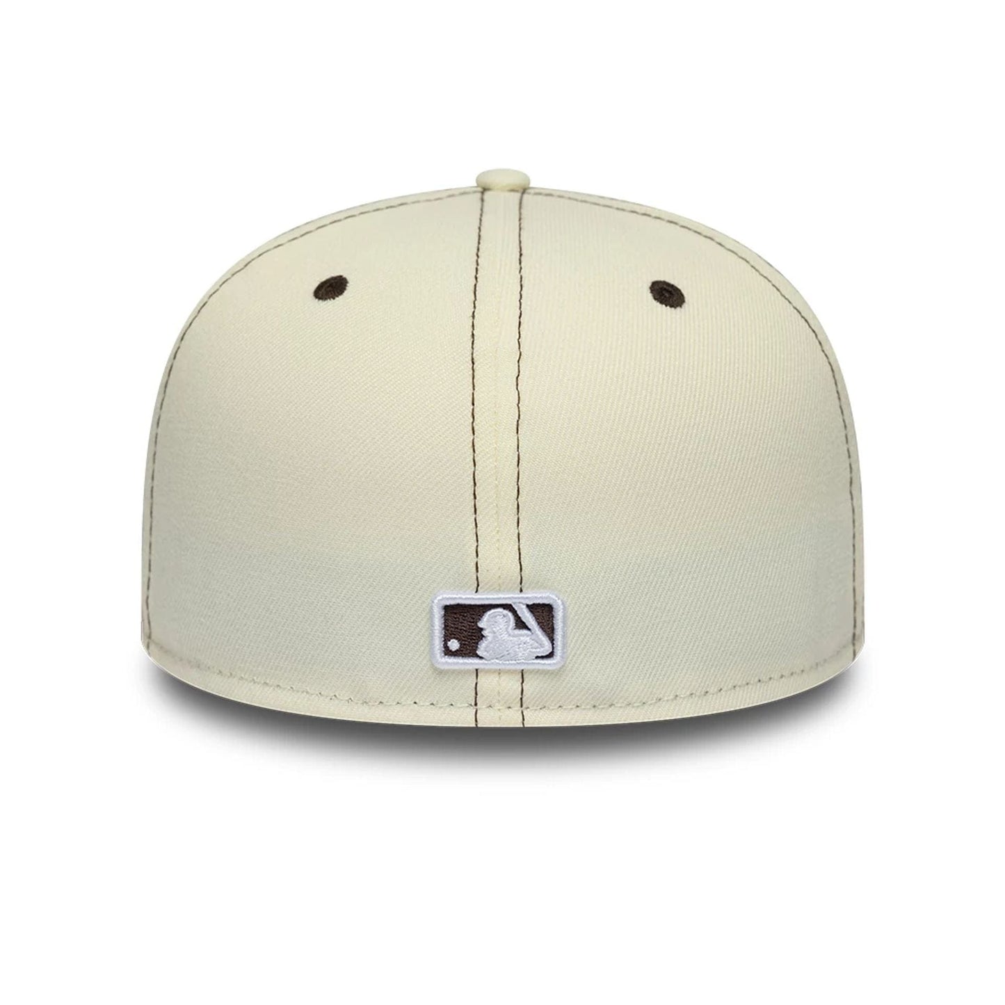 Pictured is this MLB Contrast LA Dodgers 59FIFTY Fitted cap in white. 4