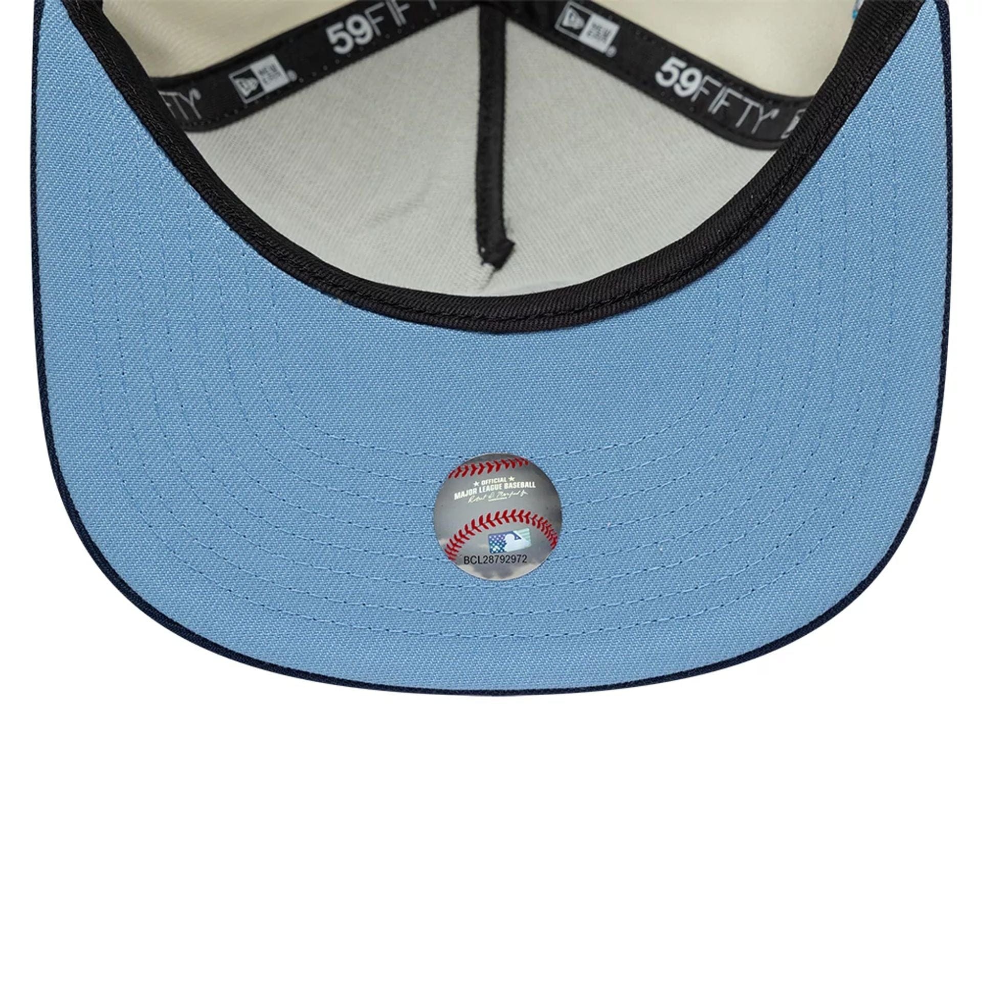 Pictured is this Chicago White Sox MLB White 59FIFTY A-Frame Fitted cap. 2