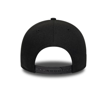 Pictured is this MLB Heart LA Angels 9FORTY A-Frame Adjustable cap in black. 7