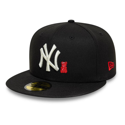 Pictured is this MLB Bear New York Yankees 59FIFTY Fitted cap in black. 1