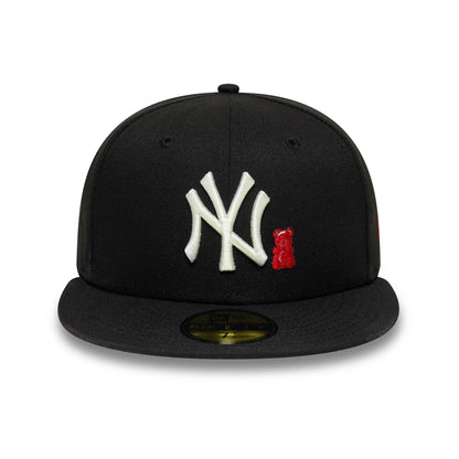 Pictured is this MLB Bear New York Yankees 59FIFTY Fitted cap in black. 3