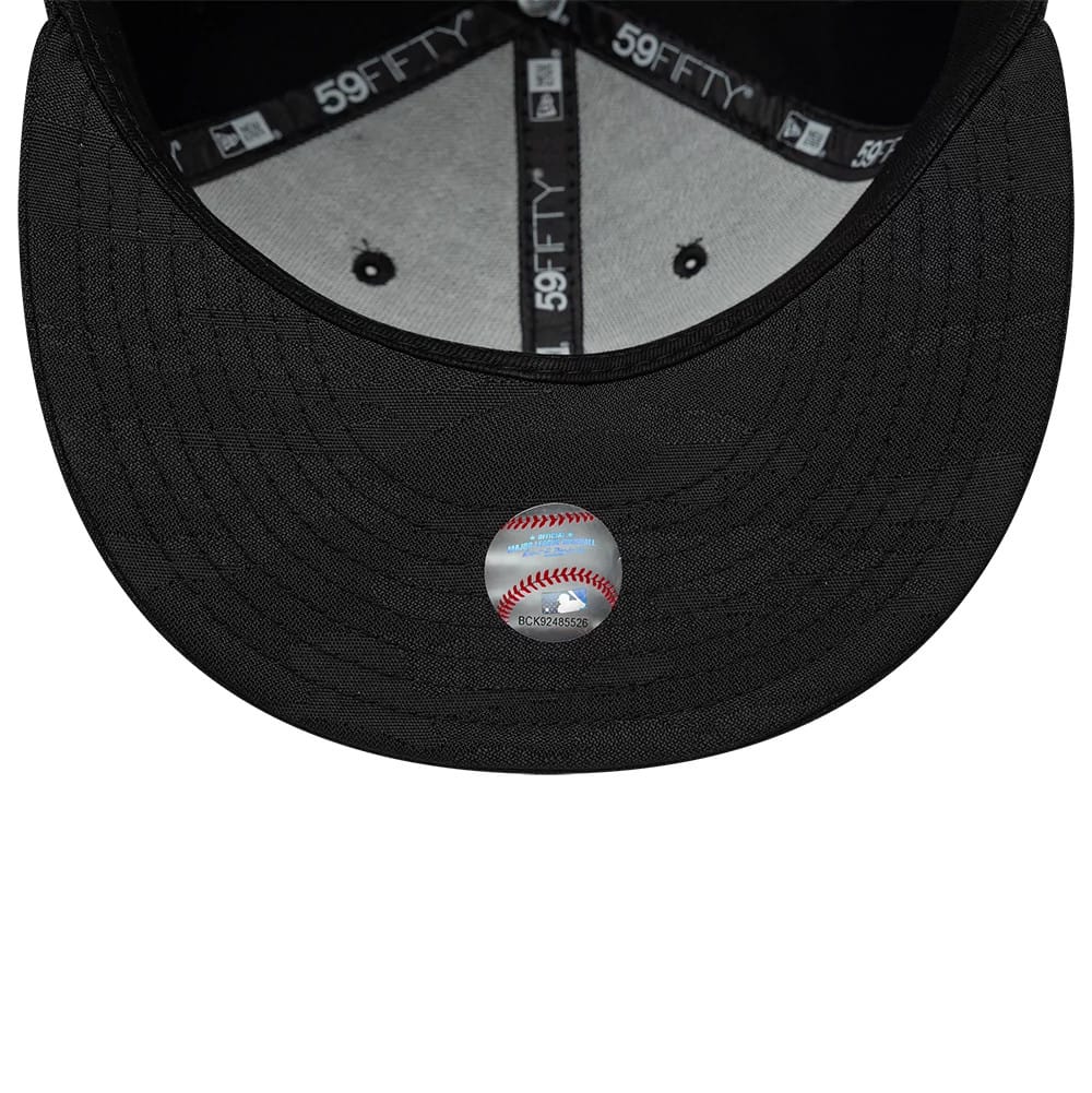 Pictured is this MLB Camo LA Dodgers 59FIFTY Fitted cap in black. 7