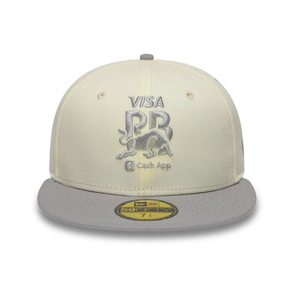 Pictured is this Visa Cash App Racing Bulls 59FIFTY Fitted cap in cream. 2