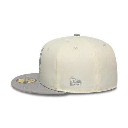 Pictured is this Visa Cash App Racing Bulls 59FIFTY Fitted cap in cream. 6