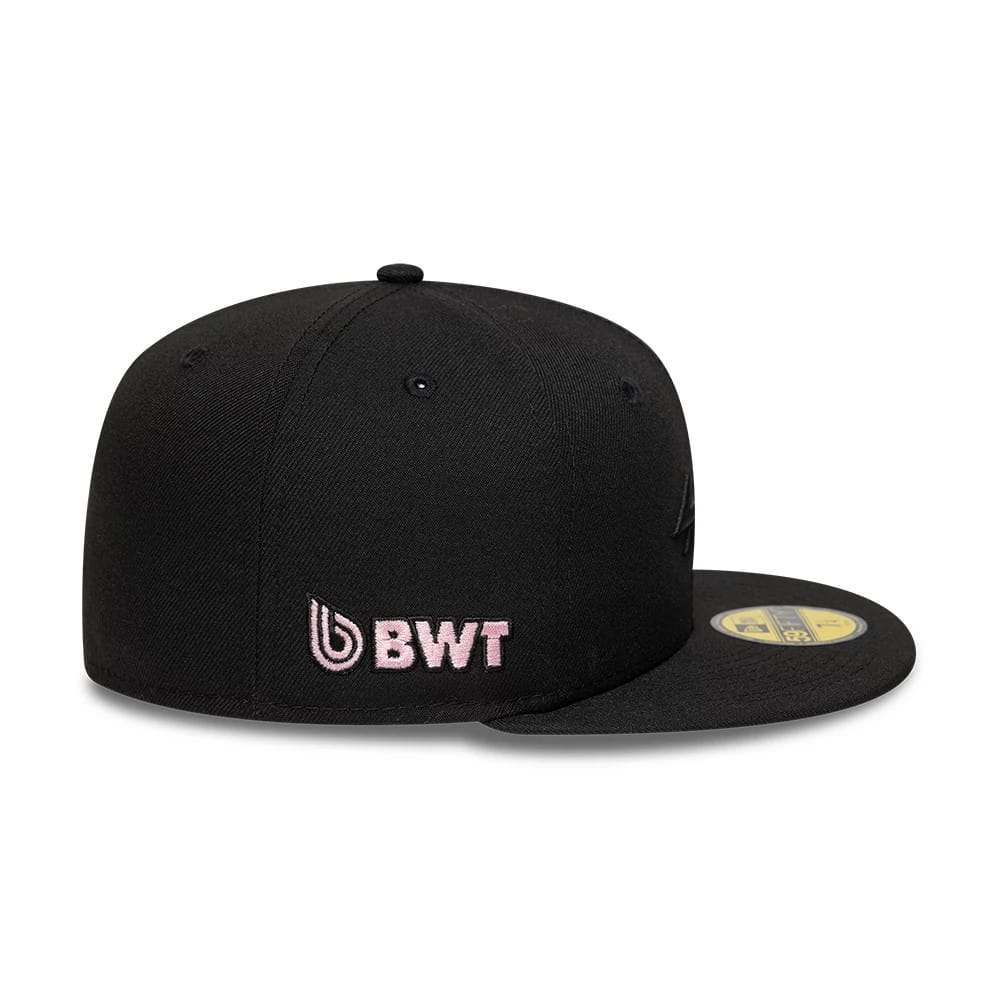 Pictured is this Alpine Racing 59FIFTY Fitted cap in black. 4