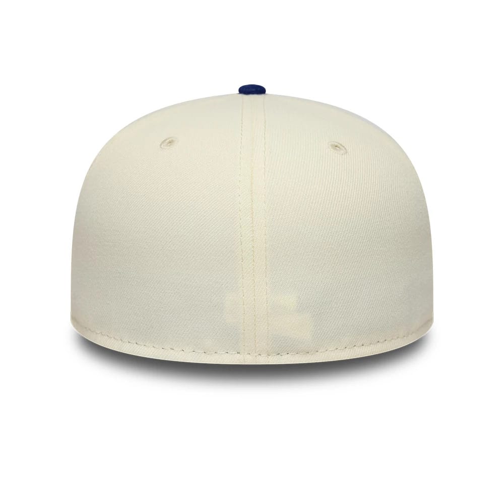 Pictured is this Alpine Racing 59FIFTY Fitted cap in cream. 6
