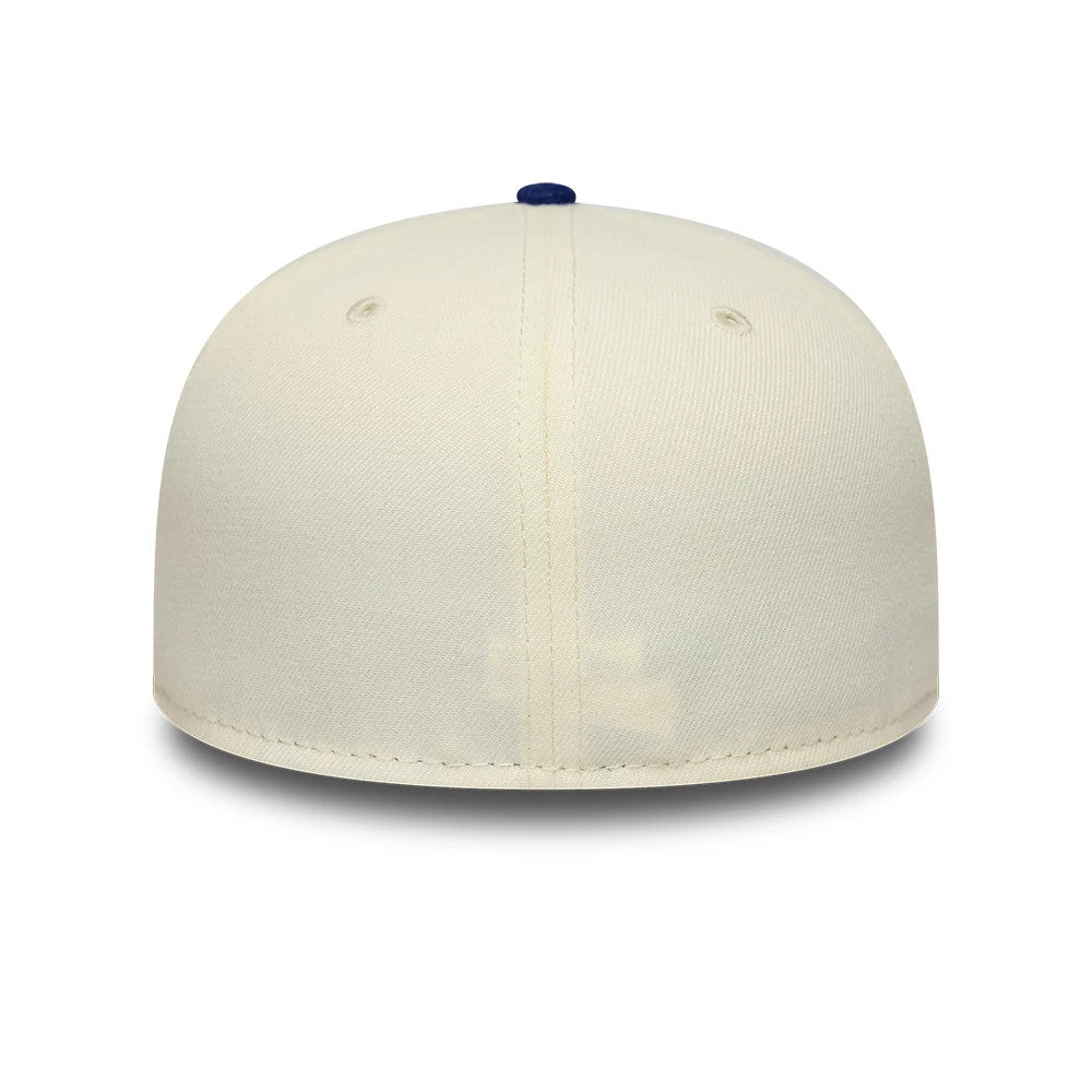 Pictured is this Alpine Racing 59FIFTY Fitted cap in cream. 6