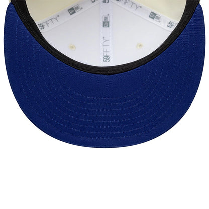 Pictured is this Alpine Racing 59FIFTY Fitted cap in cream. 7