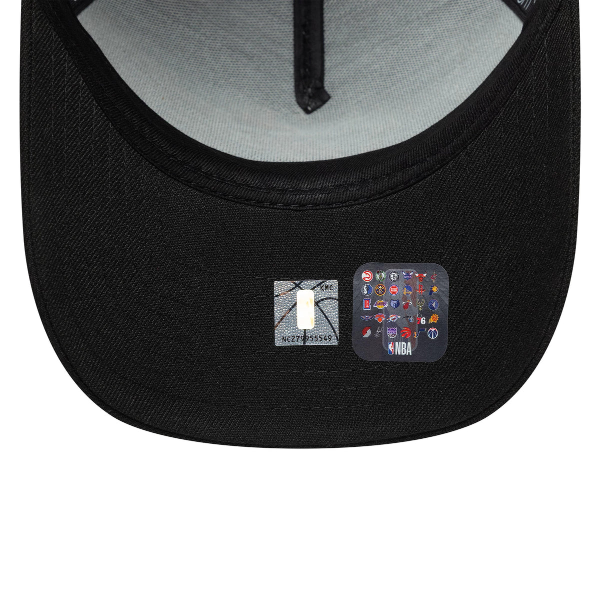 Pictured is this NBA Global Games 2026 London Miami Heat 9FORTY A-Frame cap in black. 7